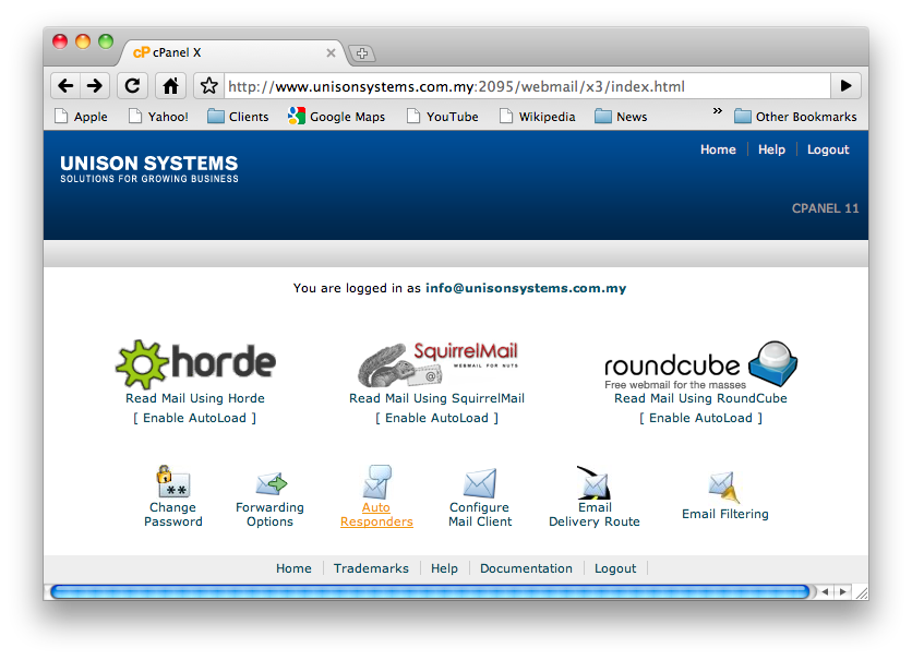 How to setup email autoreply